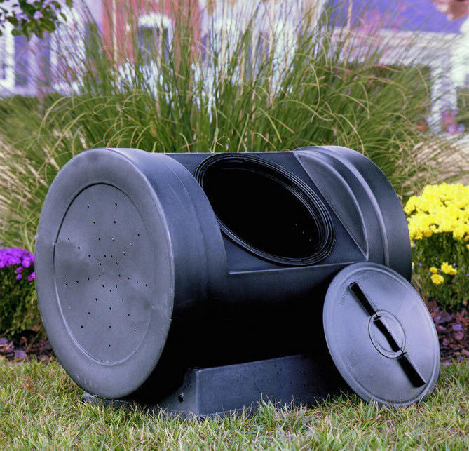 Large Compost Tumbler 12 Cu Ft Organic Composter Barrel Garden Kitchen