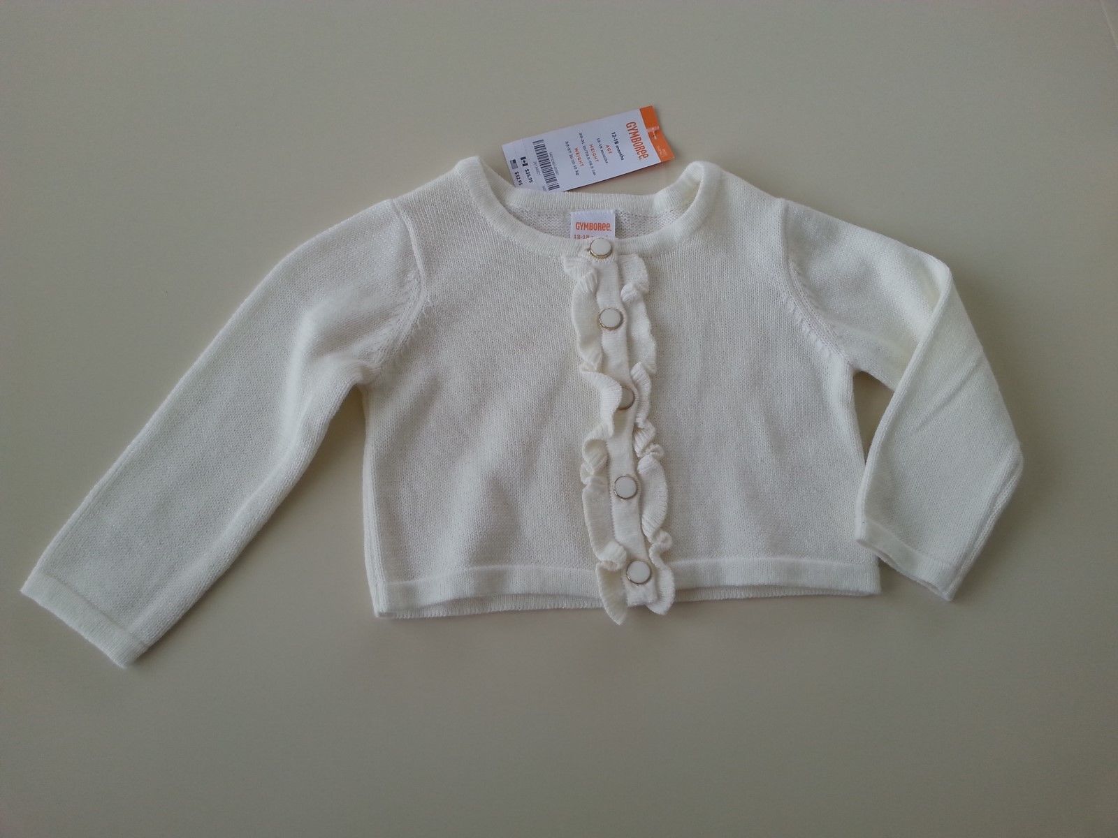 NWT GYMBOREE Girl White Eyelet Shirt Top