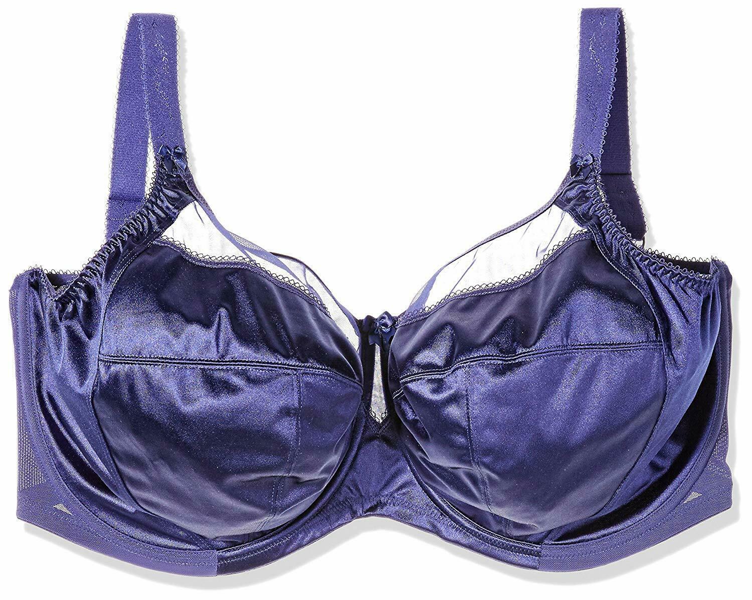 Goddess INK Keira Satin Side Support Bra, US 44K, UK 44H - Bras & Bra Sets