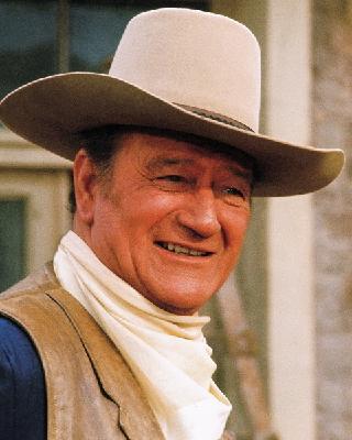 John Wayne Color Photo , Free Shipping - Movies