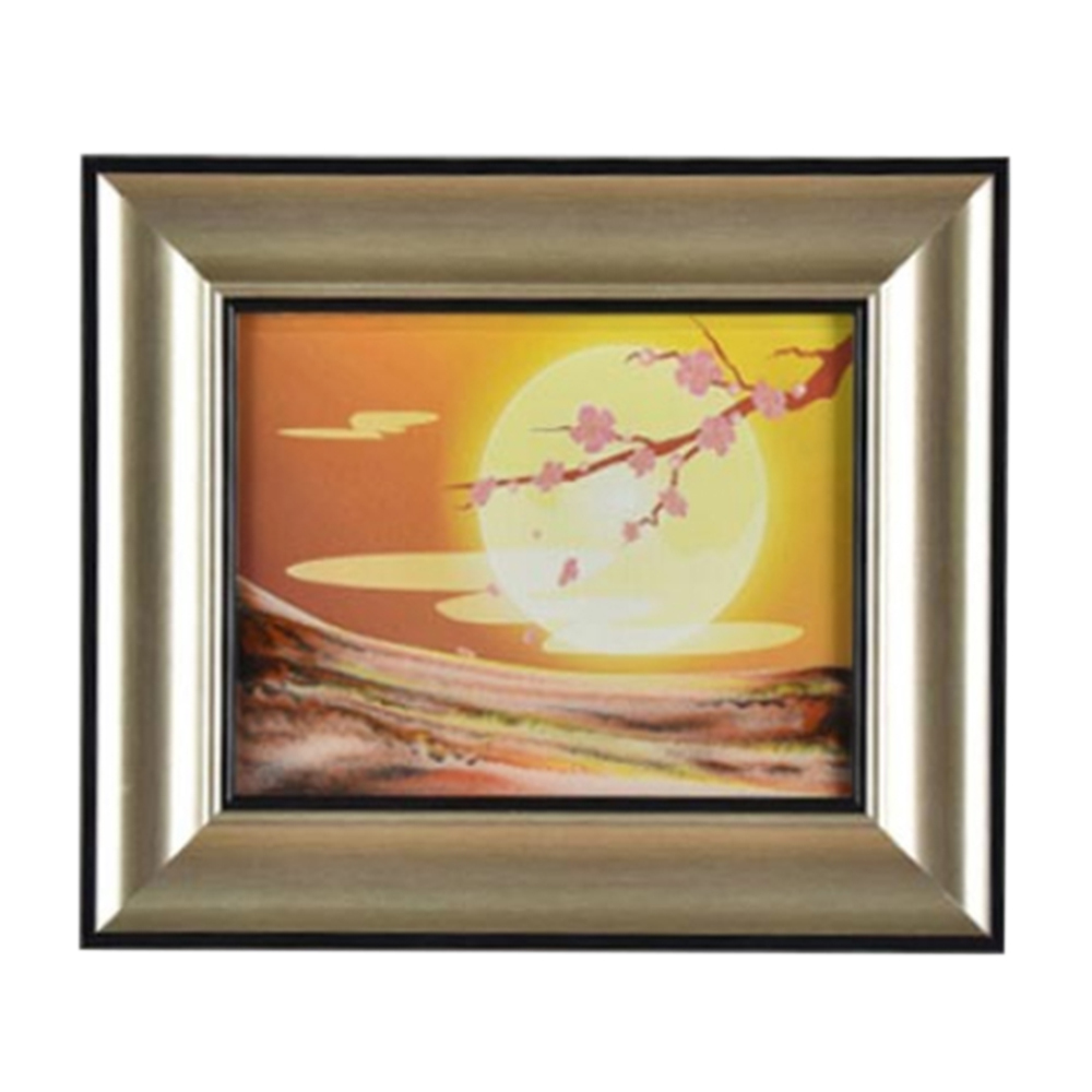3D Artisitc Moving Sand Glass Art Picture Frame Wall Hanging Home Décor