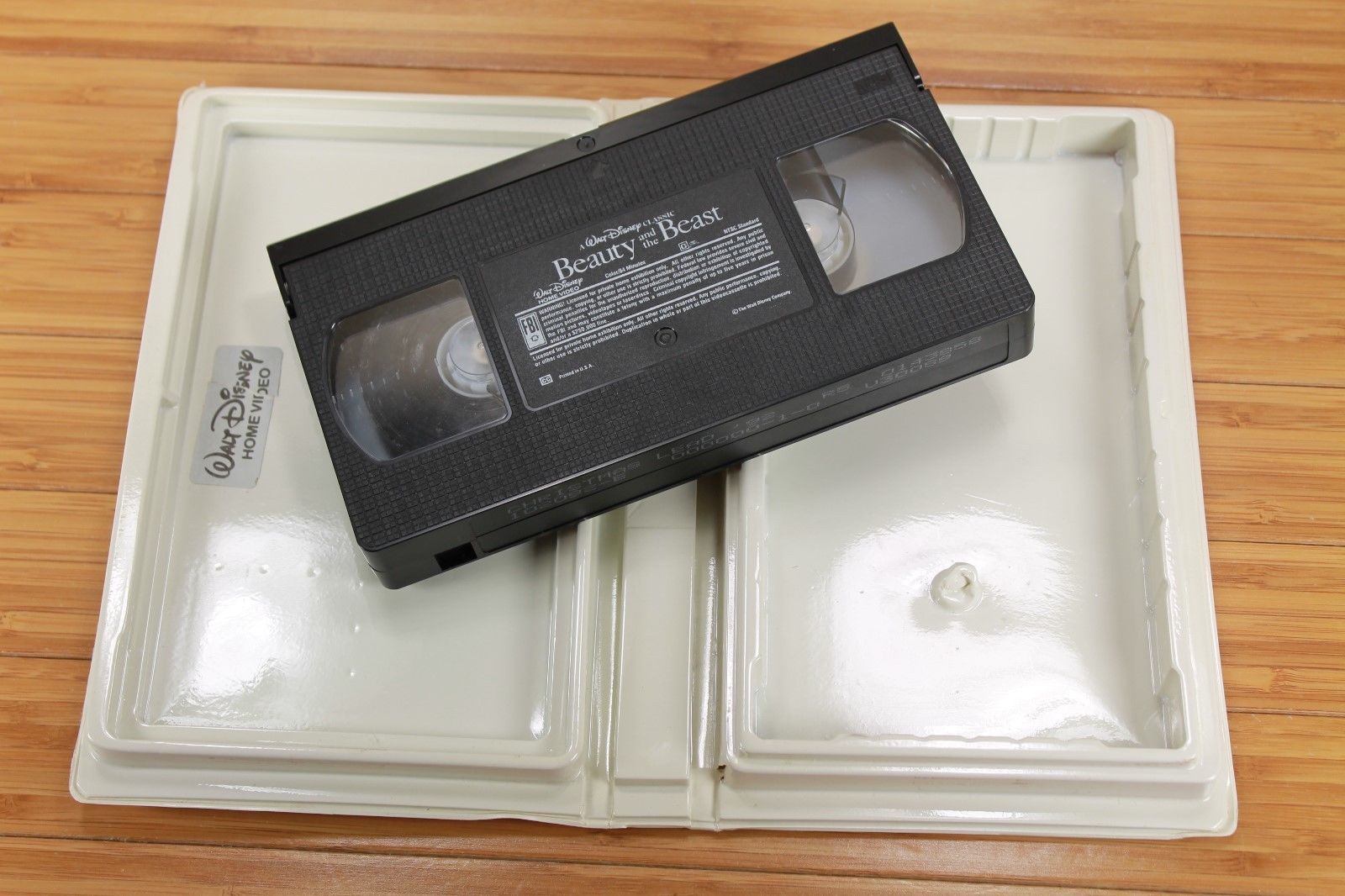 Walt Disney Black Diamond Classic Movie VHS Home Video Beauty and Beast 1325 VHS Tapes