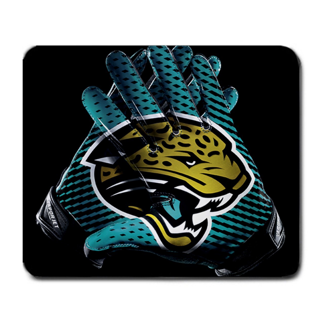 Jacksonville Jaguars NFL American Football Logo on Glove Large Mousepad Team Sports