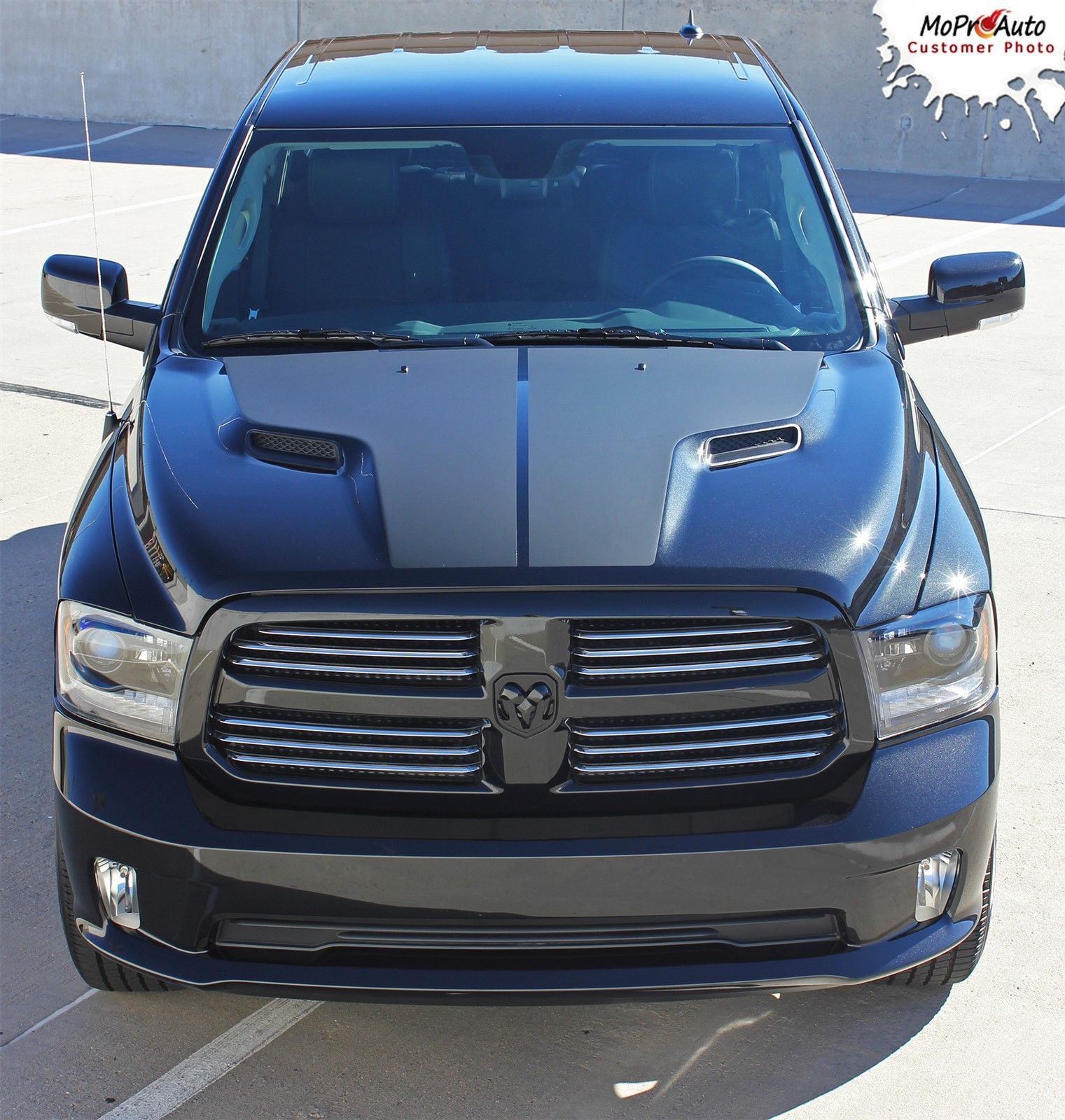 2012 Dodge Ram Factory Style Hemi Hood 3m Pro Vinyl