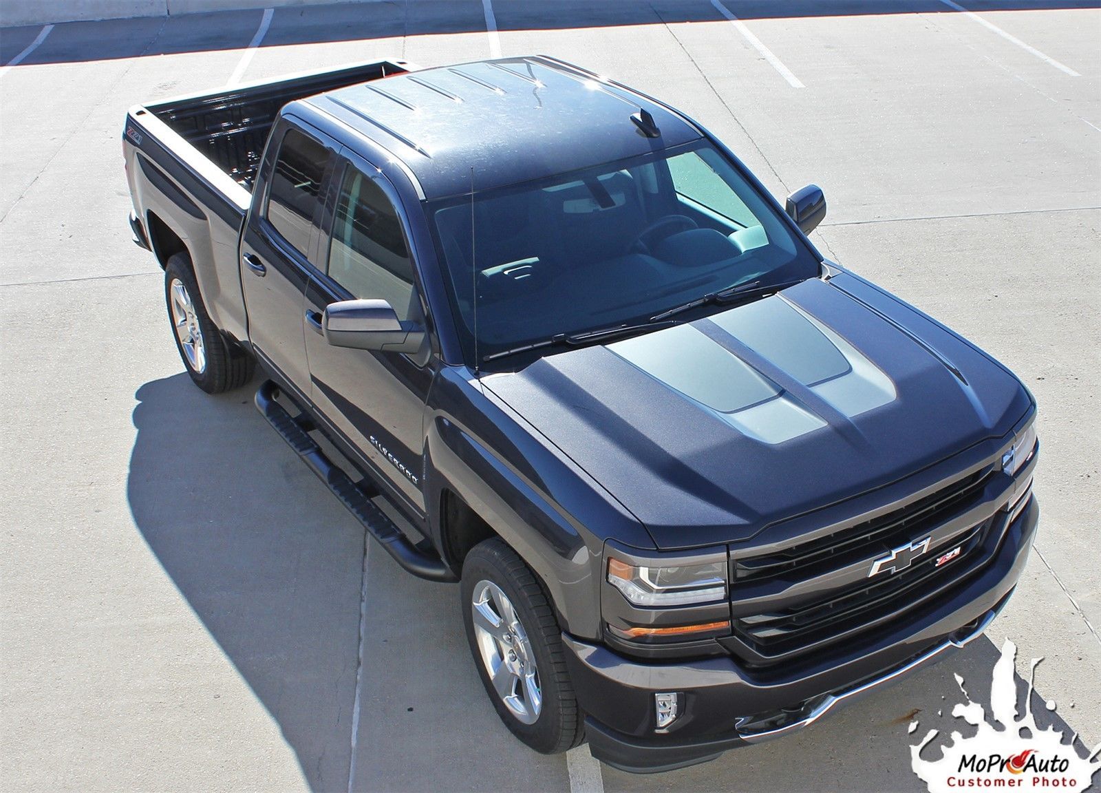 2016 Chevy Silverado 3M Pro Vinyl Hood Stripe Decals Graphic STERLING RALLY 1500 - Graphics Decals