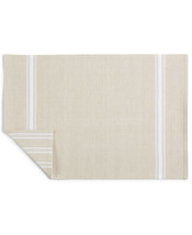 Martha Stewart Collection Striped Beige Cotton Placemats, Set of 4NEW - $22.99