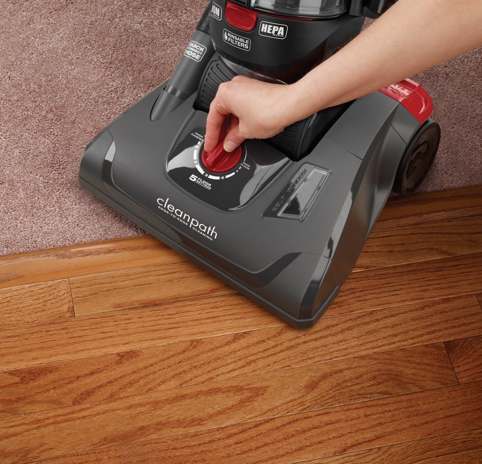 Dirt Devil Jaguar Pet Bagless Upright Vacuum, UD70230 Corded Vacuum Cleaners