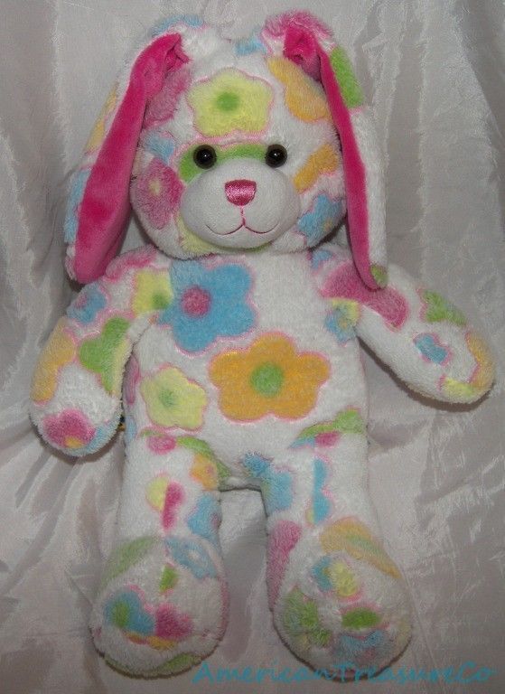 rainbow rabbit plush