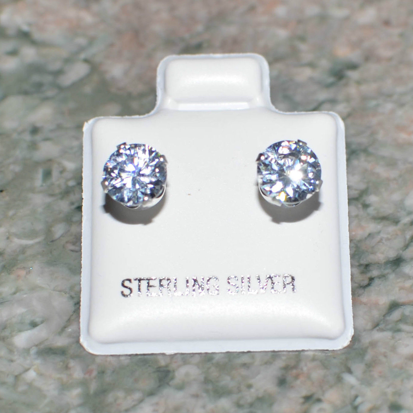 Hypoallergenic Earrings For Sensitive Ears CZ 925 Sterling Silver