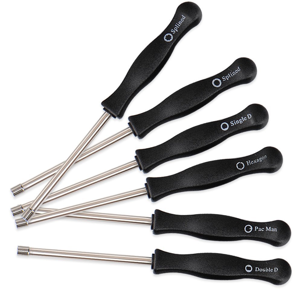 6 Piece 2 Cycle Carburetor Adjusting Tool Chainsaws Engine Screwdriver