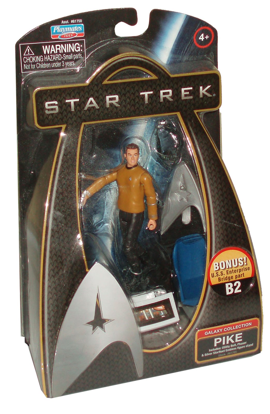 Playmates Toys Star Trek Starfleet Academy Cadet Worf Action Figure MOC for sale online