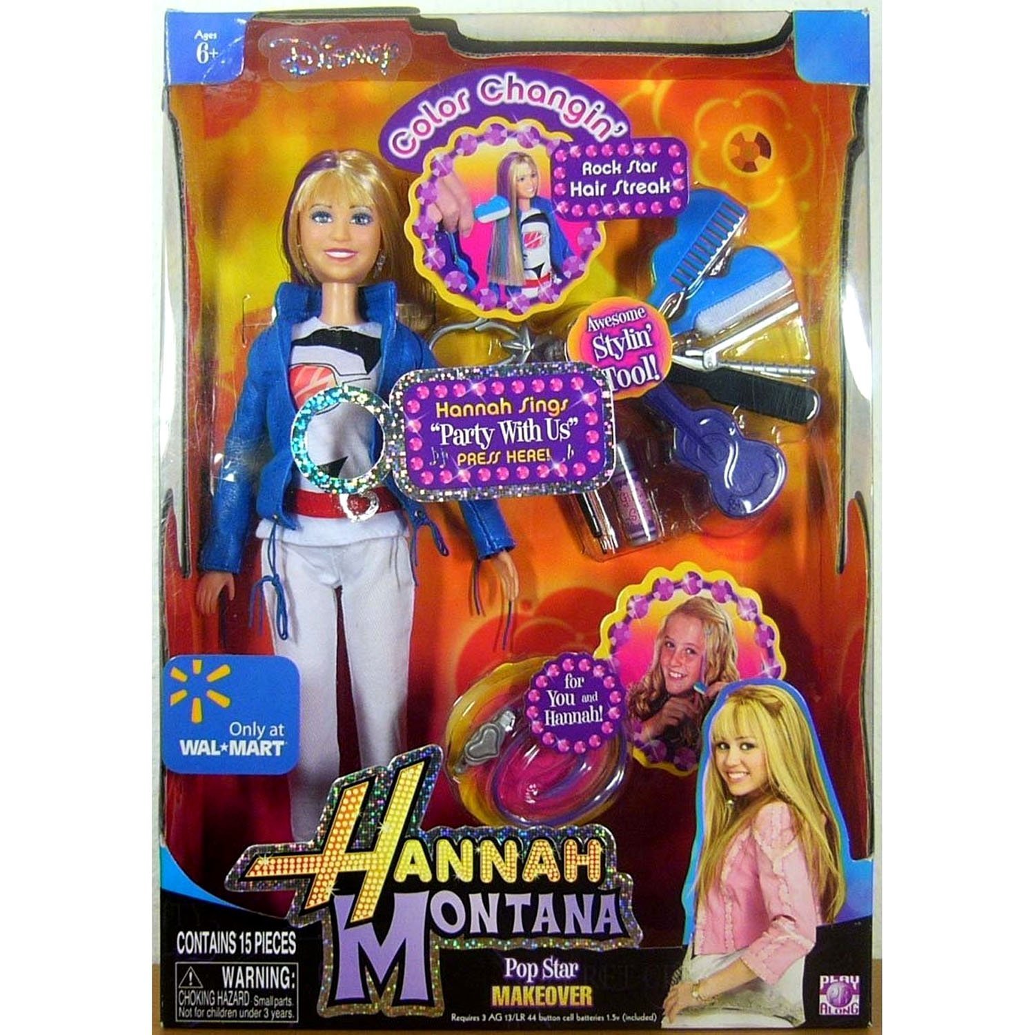 Hannah Montana Year 2008 Disney Series 11 Inch Electronic Doll Pop
