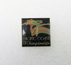 1991 Pacific Coast Figure Skating Championships Lapel Hat Pin - $9.85