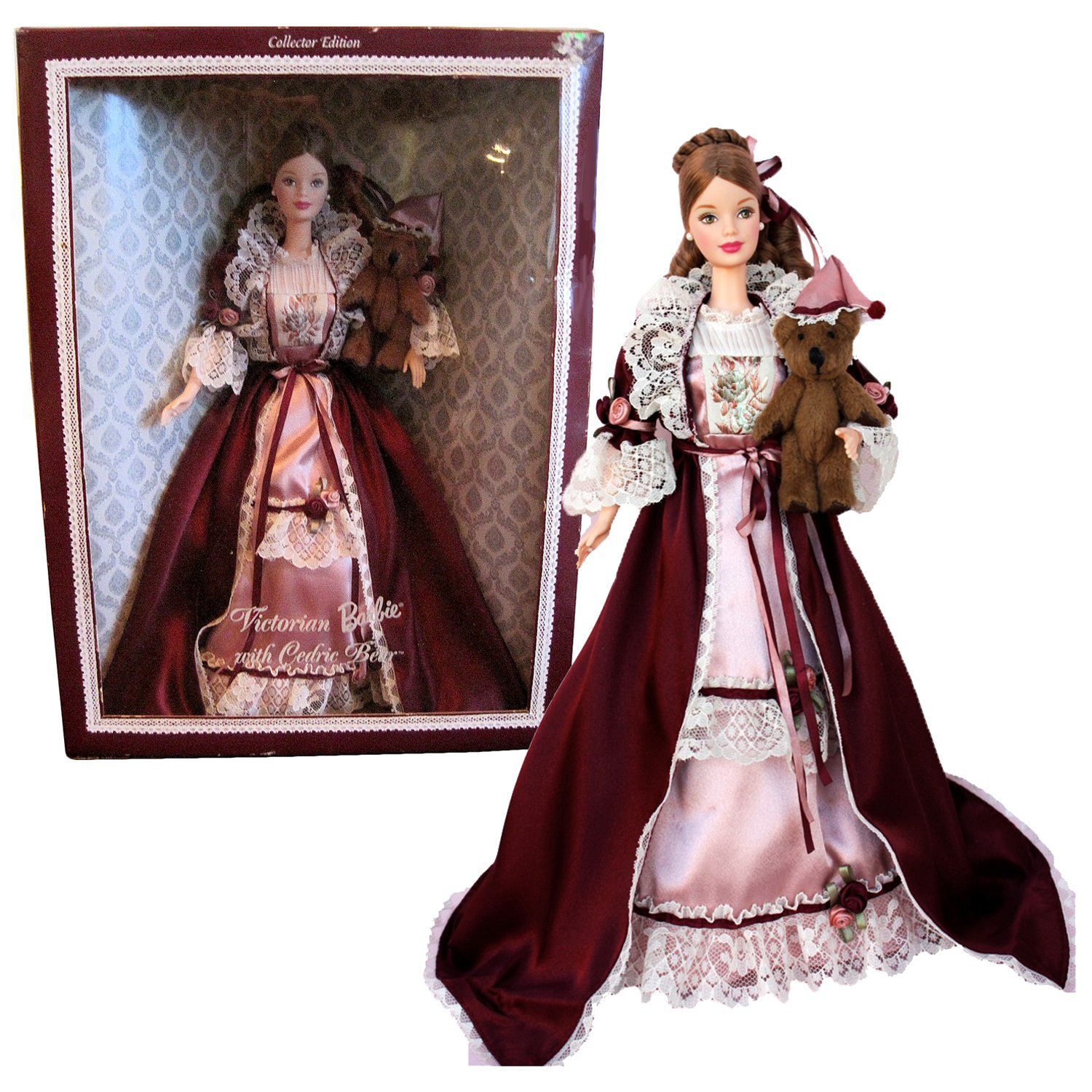 Mattel Year 1999 Barbie Collector Edition 12 Inch Doll Set Victorian Barbie Wi Toys And Hobbies