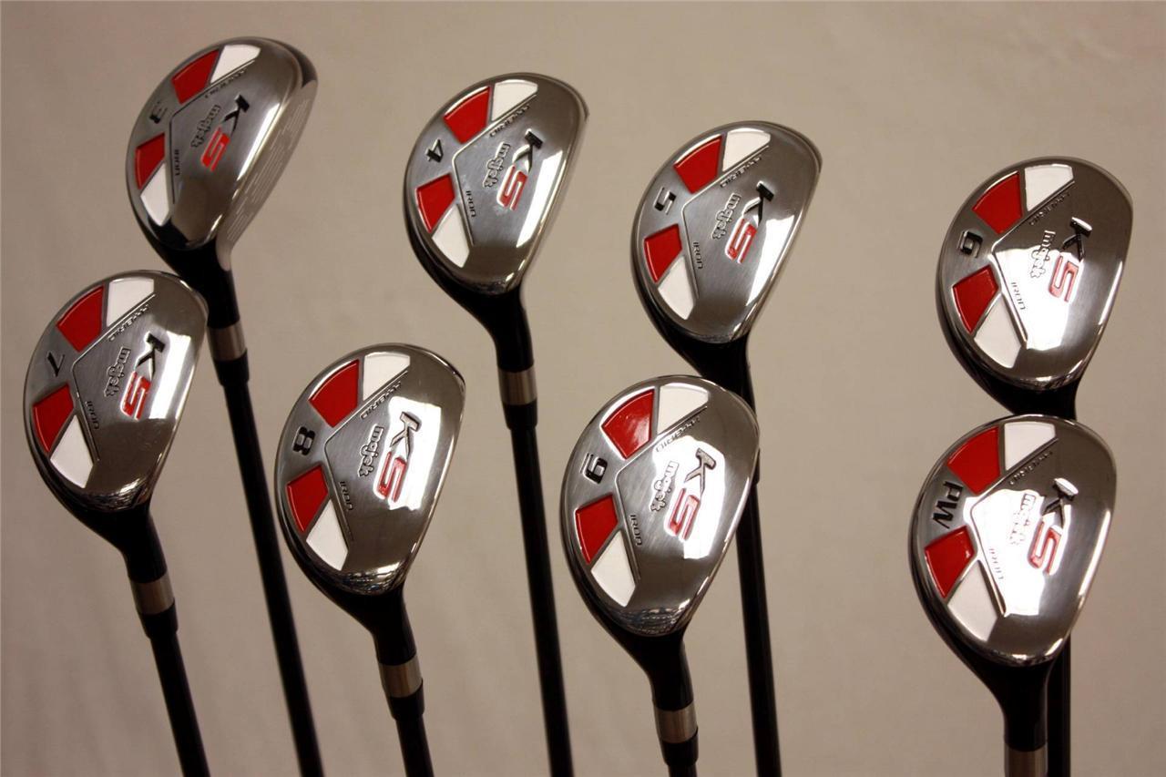 Demo Mens Senior Hybrid Golf Set 3 PW Graphite Clubs Right Handed All