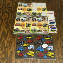 Vintage car sticker lot matchbox sandylion race cars sports car truck st... - $19.75