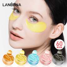 LANBENA Collagen Eye Patches 60 Pcs Eye Bags Removal Wrinkles Circles Re... - $8.09+