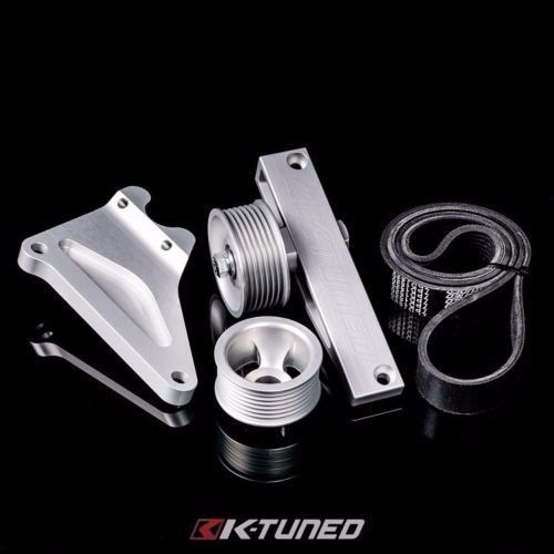 KTuned Universal A/C P/S Eliminator Delete Kit K20 K20a K20z1 K20z3 K24 K24a2 Other