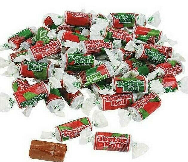 Tootsie Roll Chocolate Holiday Midgees 50 Count, Lot of 4, 12oz each ...