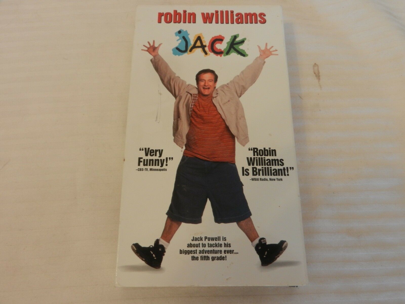 Jack (VHS, 1997) Robin Williams, Diane Lane - VHS Tapes