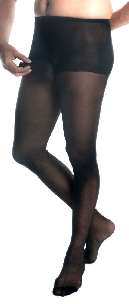 Mens Pantyhose Mantyhose Pantyhose For Men With Sheath Black Sheer Other 