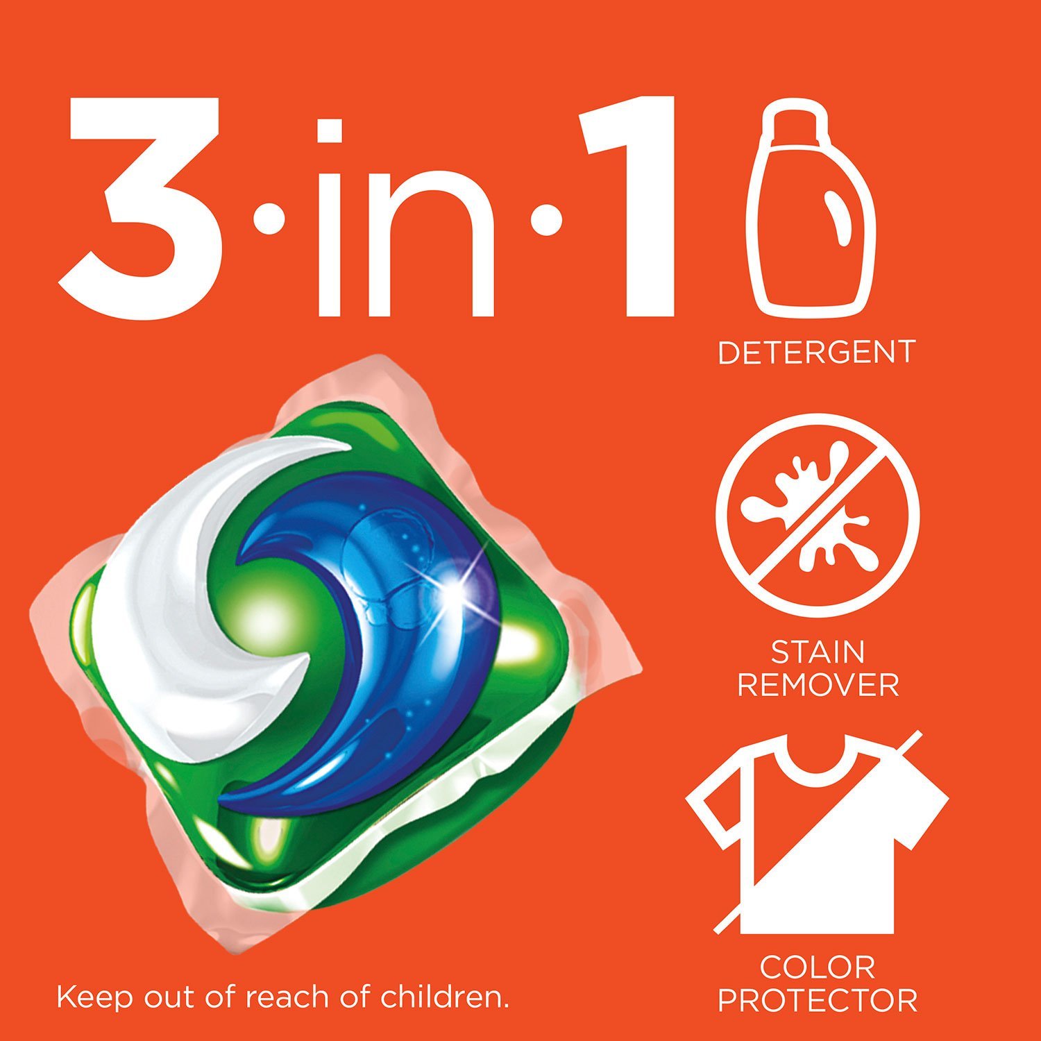 Tide PODS Liquid Laundry Detergent Pacs, Spring Meadow (168 ct