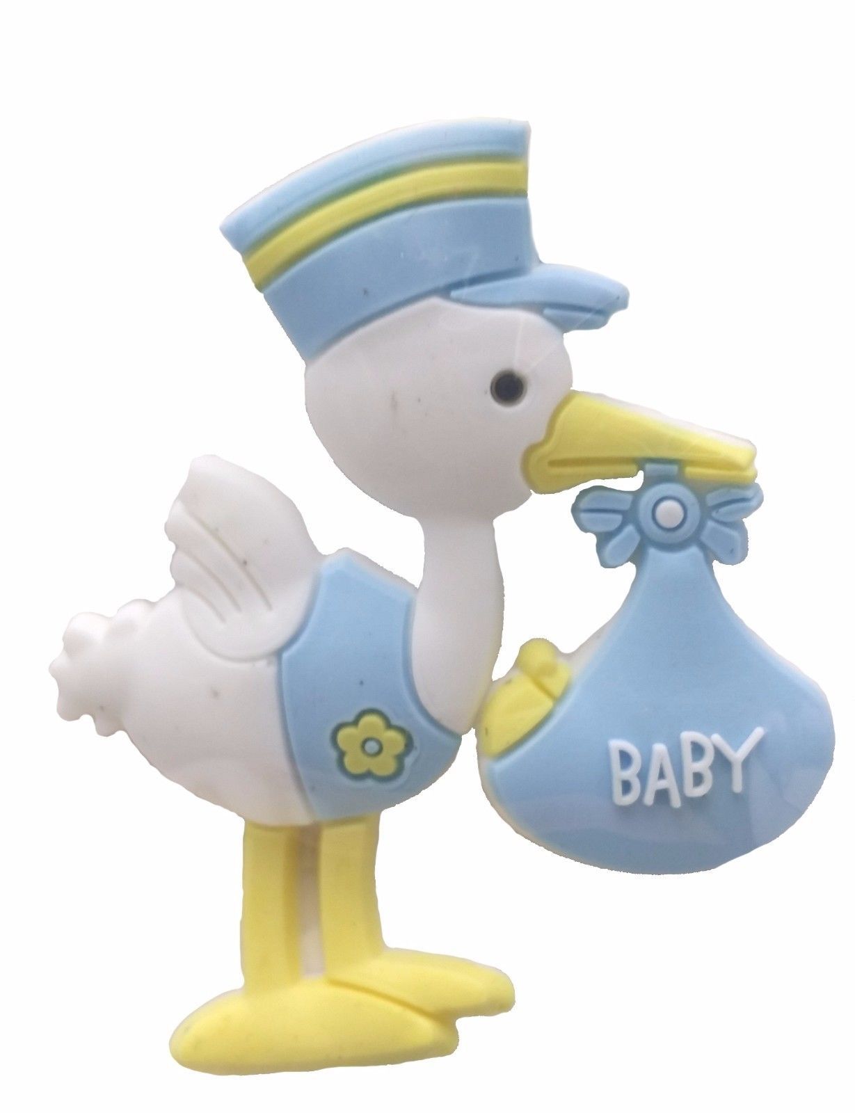 12 Flexible Blue Stork Baby Shower Favors And Similar Items