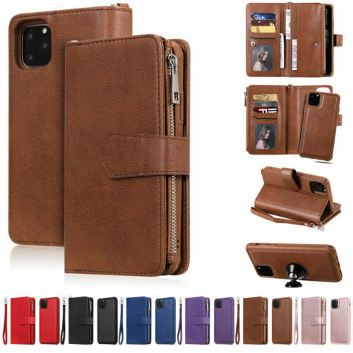 Unbranded/generic - For iphone 13/11 pro max /12pro xr leather wallet flip magnetic case cover