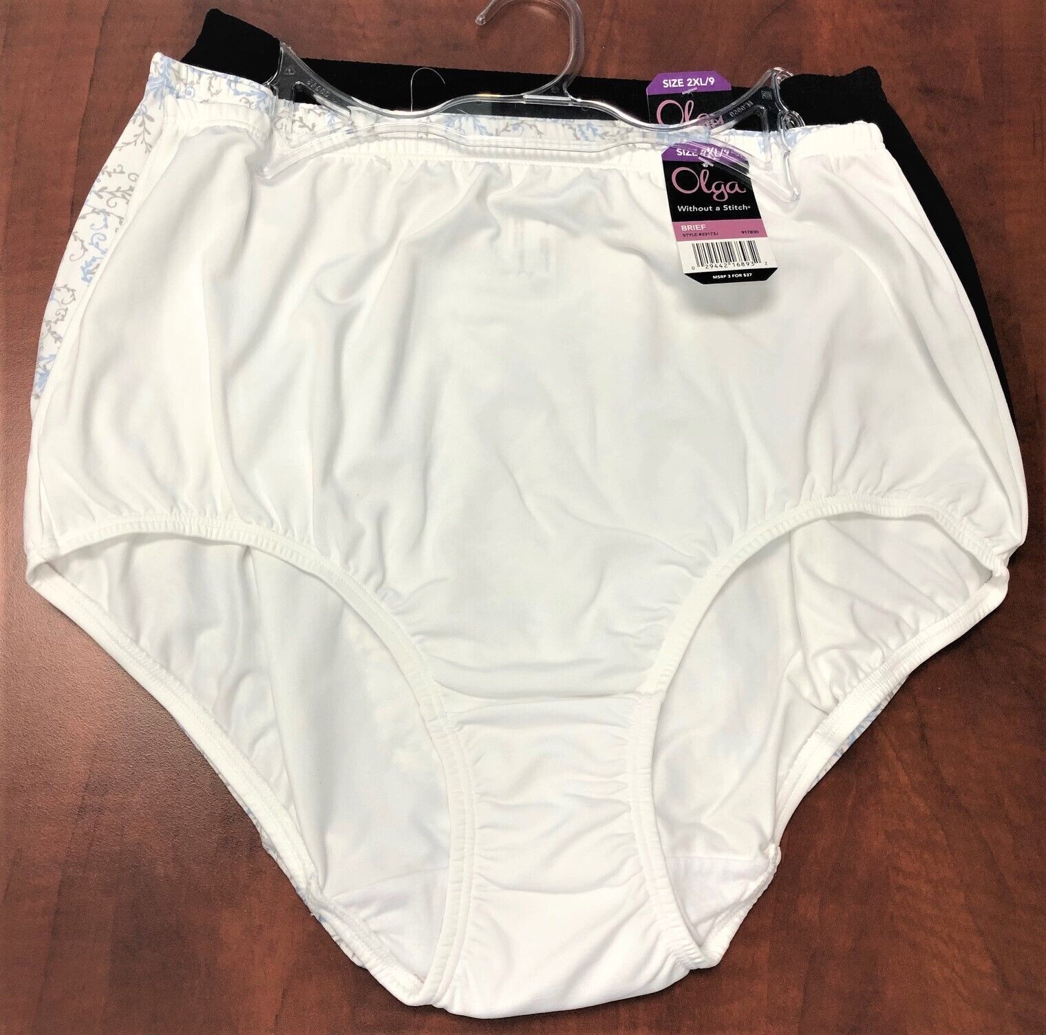 Olga Brief Panties Without A Stitch Silky Smooth Full Coverage Style