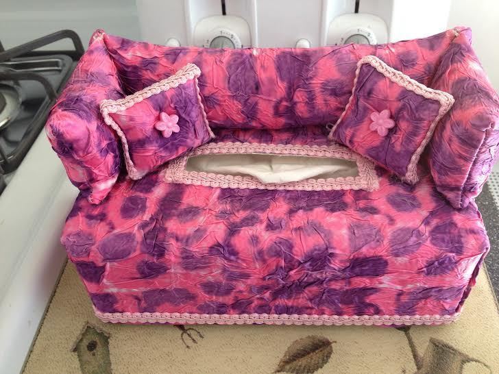 Pink Purple Lavender Tie Dye Fabric Couch And Similar Items