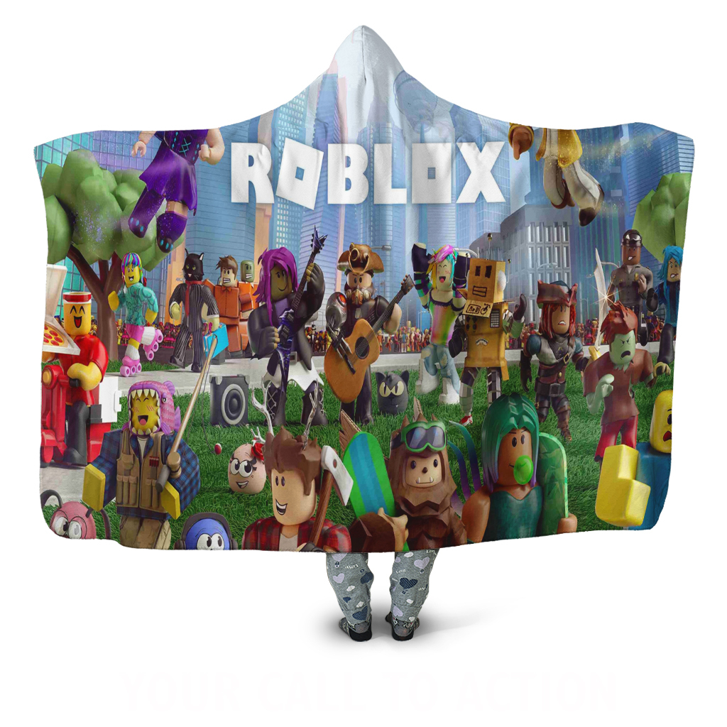 Roblox Hooded Hoodie Wearable Blankets - Blankets & Throws