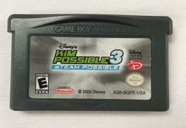 Kim Possible 3 Team Possible Cartridge For Nintendo Game Boy Advance - $6.92