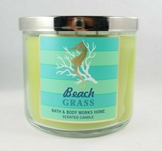 (1) Bath & Body Works Beach Grass 14.5oz 3-wick Scented Candle New - Retired - $22.99