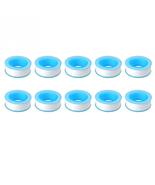 10Pcs Thread Tape Roll Plumbing Plumber Fitting for Water Pipe Sealing H... - $6.99