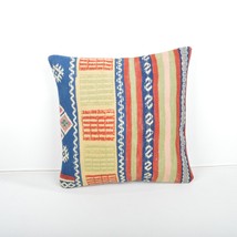 kilim pillow 16x16inc kilim Cushion Cover,Ethnic Anatolian Kilim  Pillow 40x40cm - $39.00