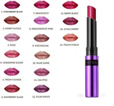 Avon Mark Shine Burst Gloss Stick Lipstick Raspberry Glaze New Sealed - $17.99