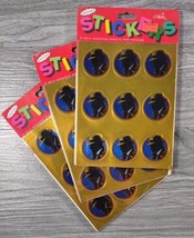 VTG Sealed Dick Tracy Foil Stickers Disney 3 Sheets Removable Gibson Made in USA - $8.06