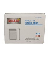 18 Gauge 1-1/2 Inch Finish Nails Brads 2000 Count Wham Fits Most Nailer ... - $12.64