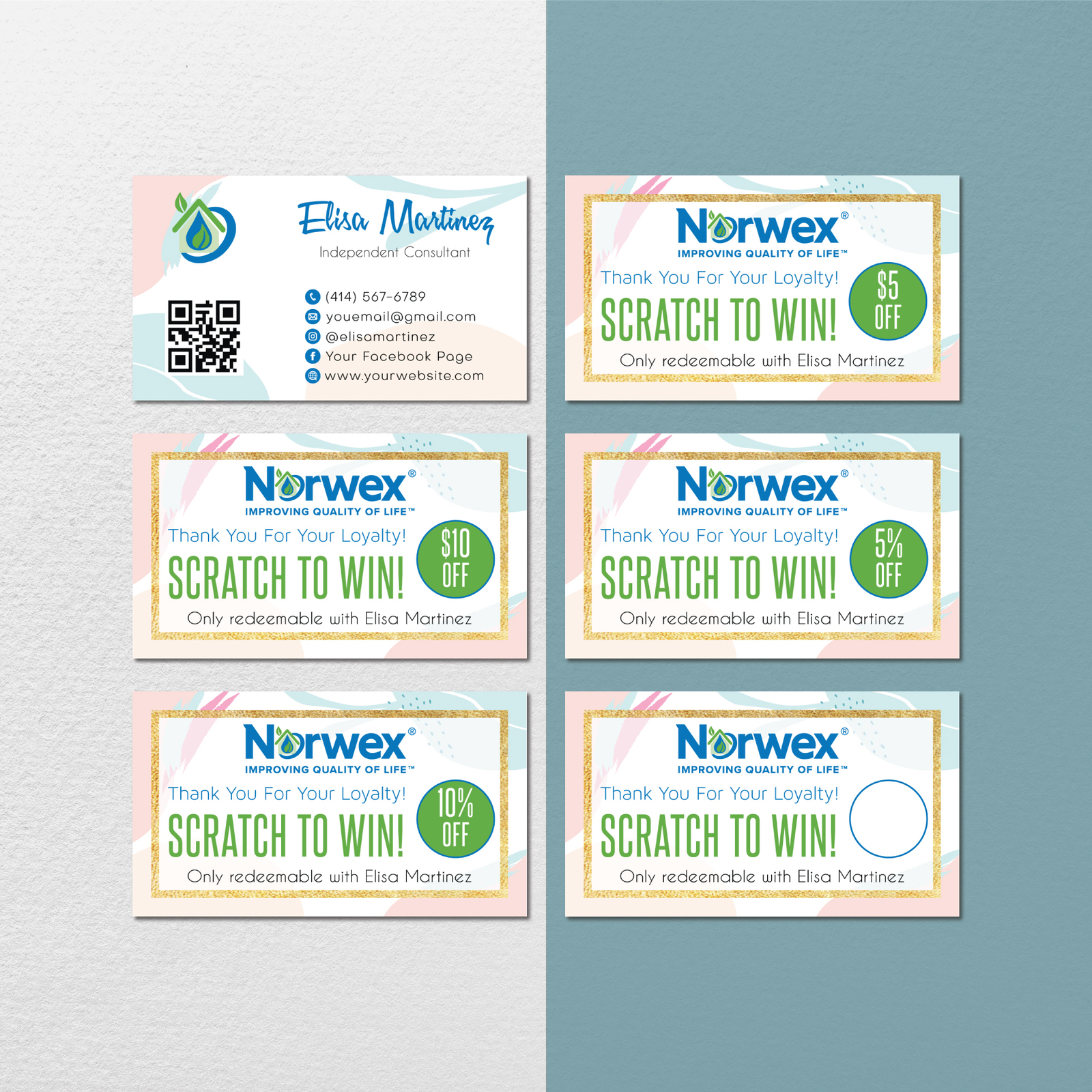 Watercolor Norwex Marketing Bundle Norwex And 50 Similar Items
