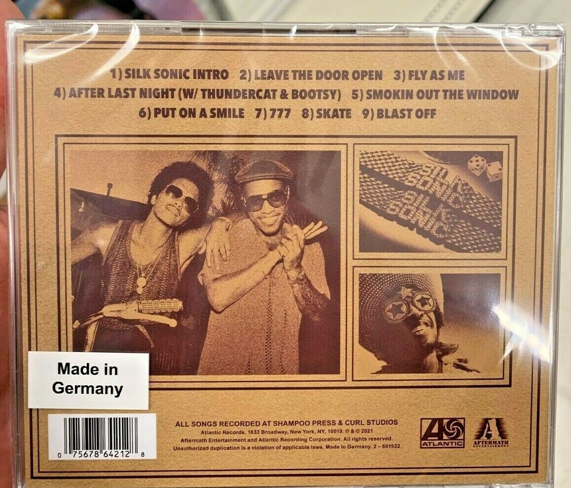 Silk Sonic Bruno Mars & Anderson Paak An and 50 similar items