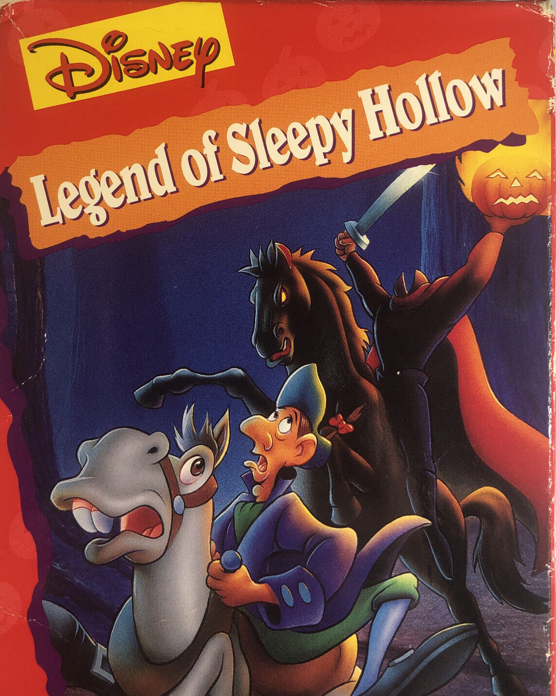 Disneys Favorite Stories Legend Of Sleepy Hollowvhs 1994tested Rare Ship24hrs Vhs Tapes 