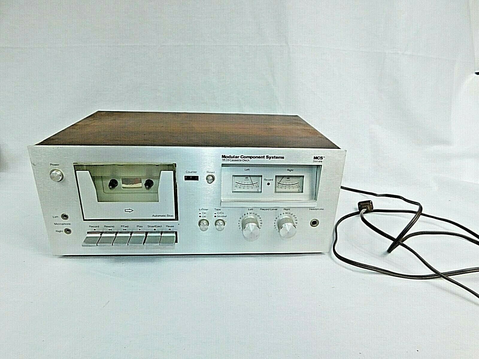 MCS Series Modular Component System 3539 Cassette Deck Model No 683