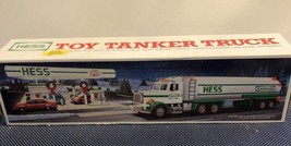 1990 Hess Tractor Trailer Tanker TRUCK- New In Box Never Removed !! - $37.57