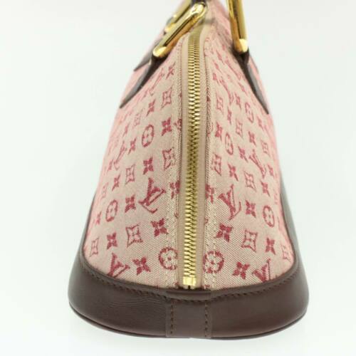 LOUIS VUITTON Monogram Mini Alma Long Hand Bag Red M92207 LV Auth 15410 - Women&#39;s Bags & Handbags