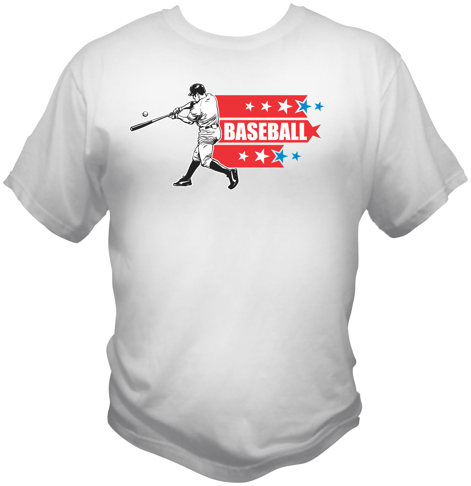USA Baseball Graphic Sport Style T Shirt Black Red White L XL 2XL T