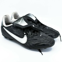 Nike Boy's Youth Kids Phantom Black & Gray Soccer Cleats Size 6Y