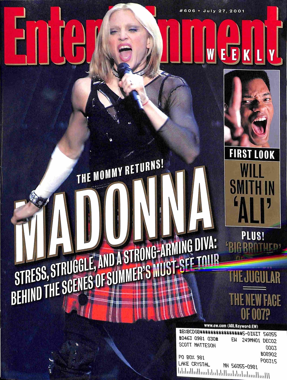 Entertainment Weekly, July 27 2001 Magazine Back Issues