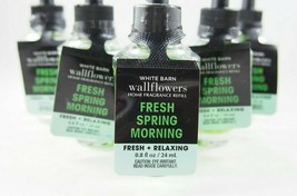 10x Bath Body Works Green Fresh Spring Morning Wallflower Refill Bulb 0.... - $59.80