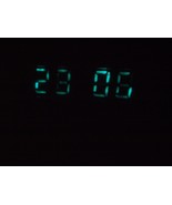 Rare Vintage Soviet USSR Russian VFD Nixie Display Alarm Clock ELEKTRONI... - $32.66
