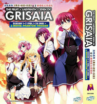 The Fruit + Labyrinth + Eden Of Grisaia Season 1+2 (1-24 End) +2 Movie Anime DVD